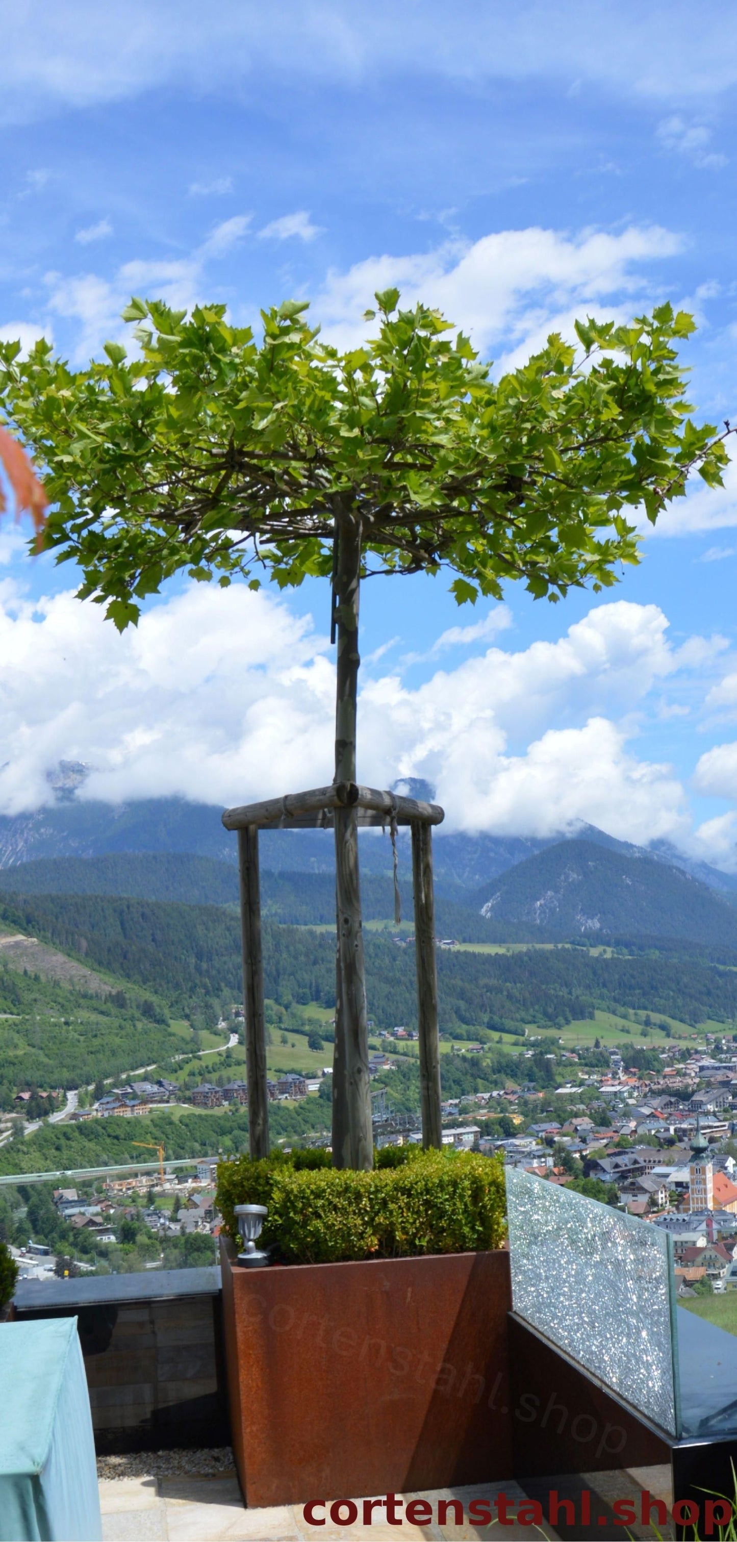 Pflanzkübel mit Zwischenboden