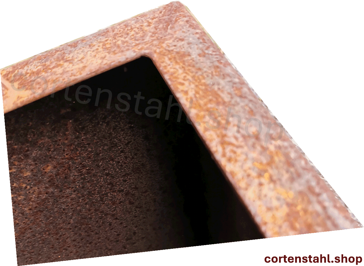 Pflanzbehälter mit Boden / mit Füßchen