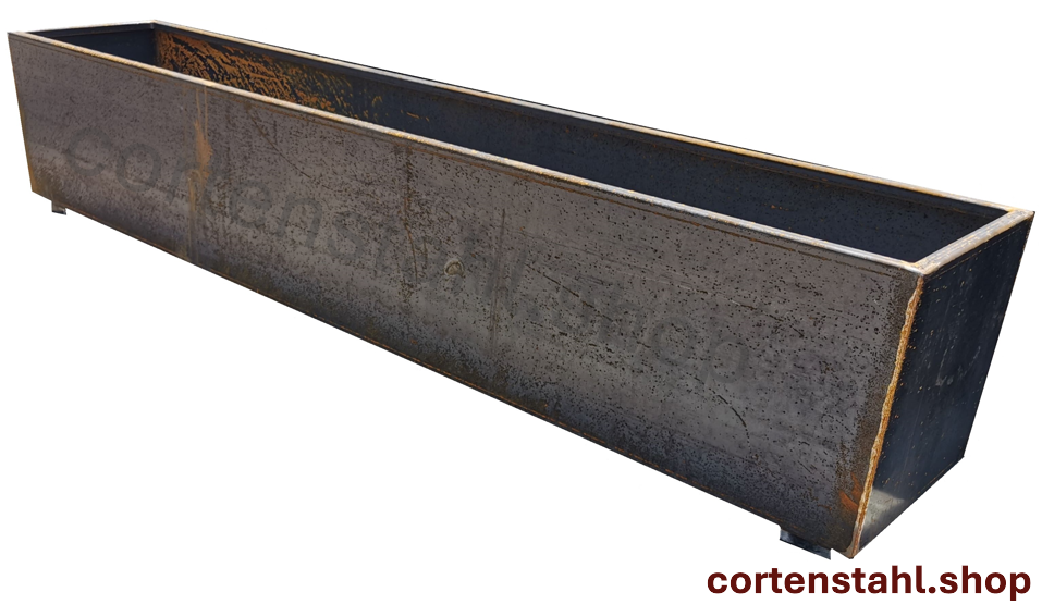 Pflanzbehälter mit Boden / mit Füßchen